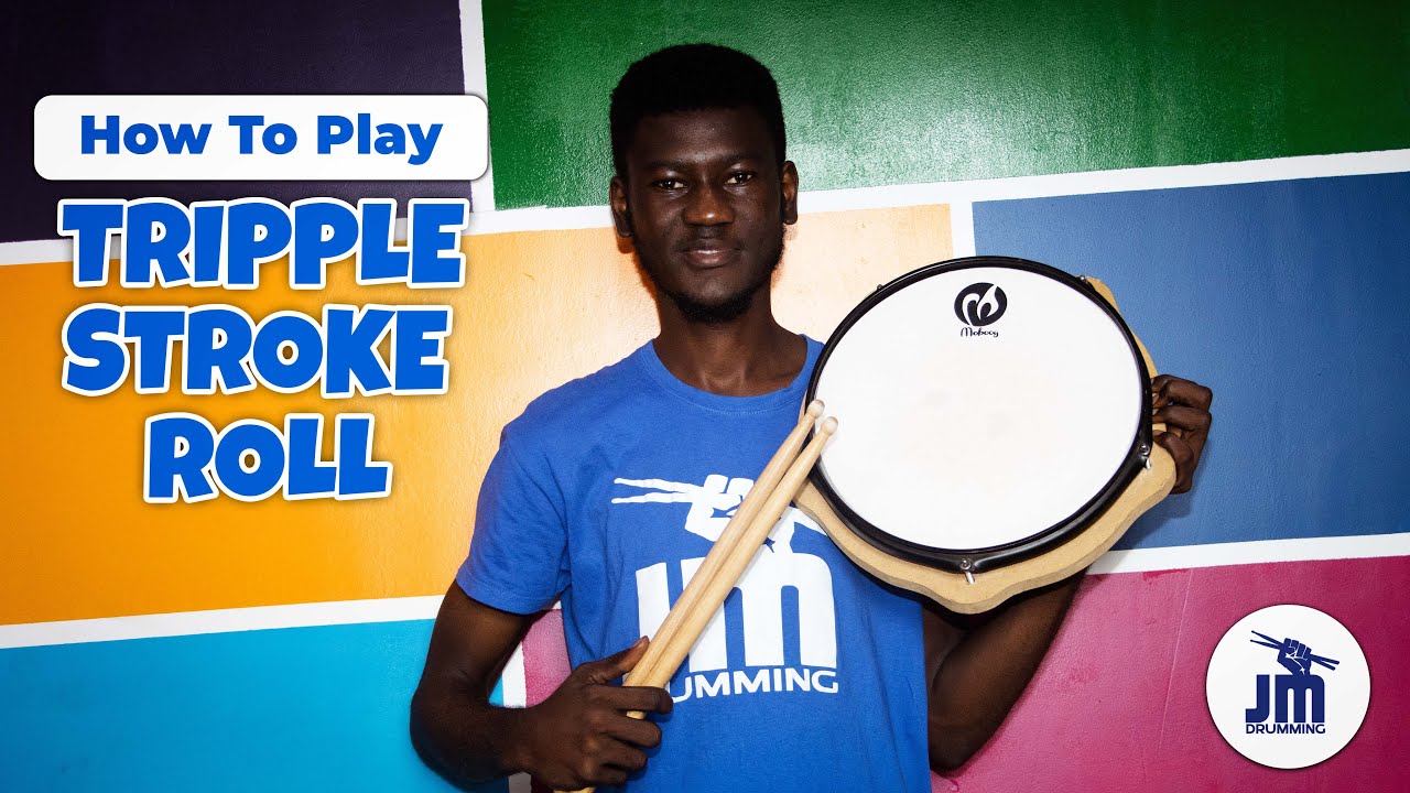 How to Play Tripple Stroke Roll on Drums | Beginner's Rudiments Guide