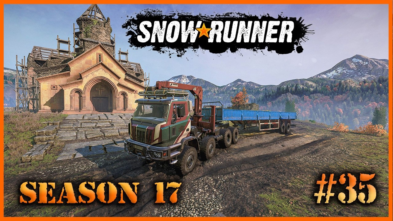 🚨 SnowRunner 🚨 | Anastylose und Schienen | #35 | Season 17 |  Lets Play | Deutsch