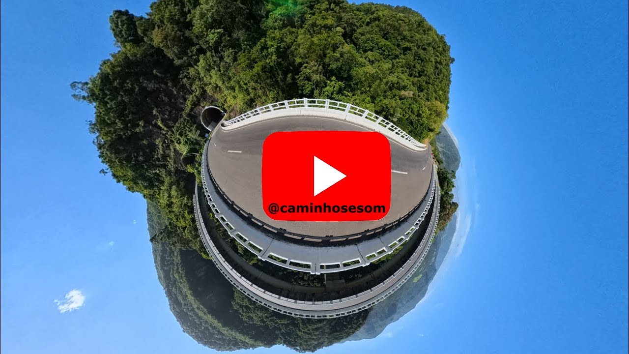 Serra do Pinto Itati RS Túneis Estrada e Natureza em 4K