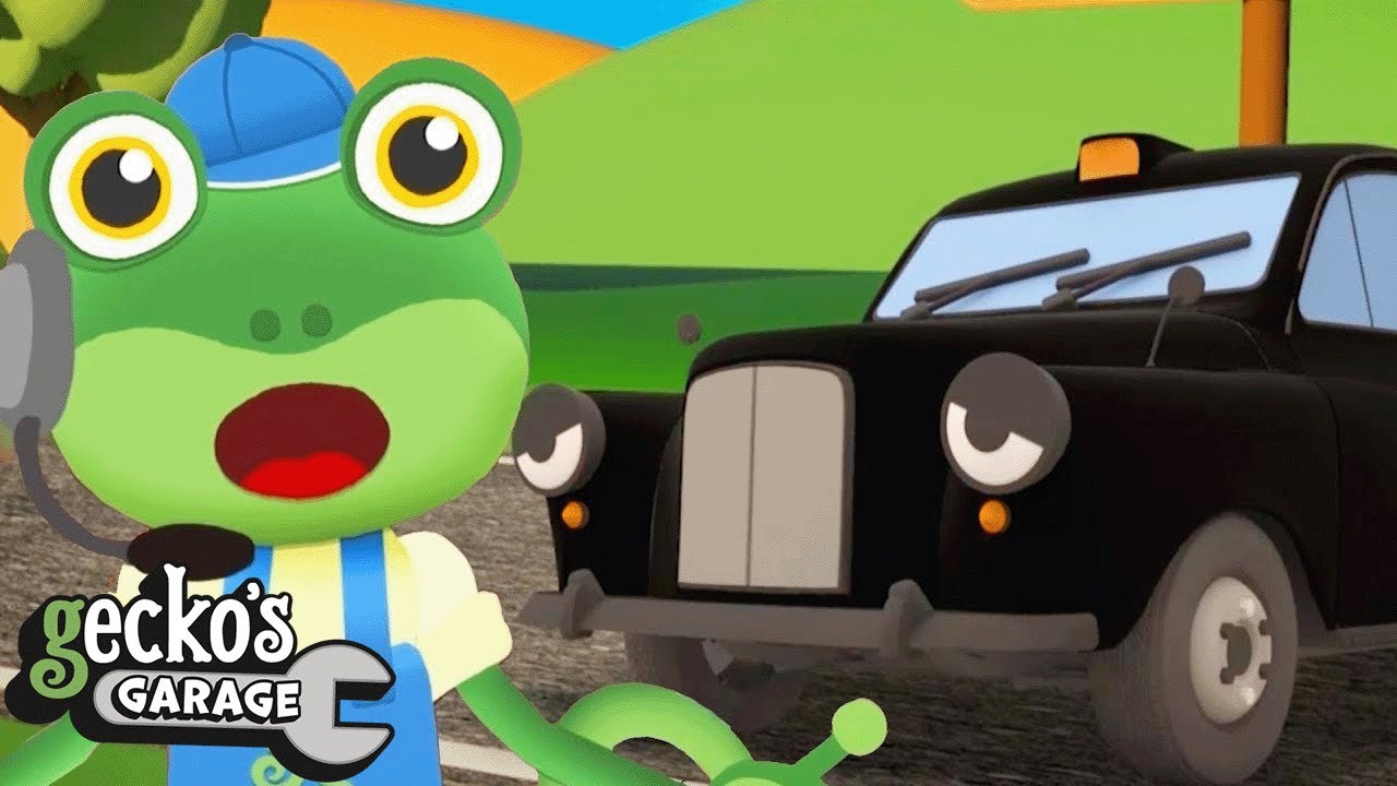 Gecko And The Taxi - Educational Videos for Kids
