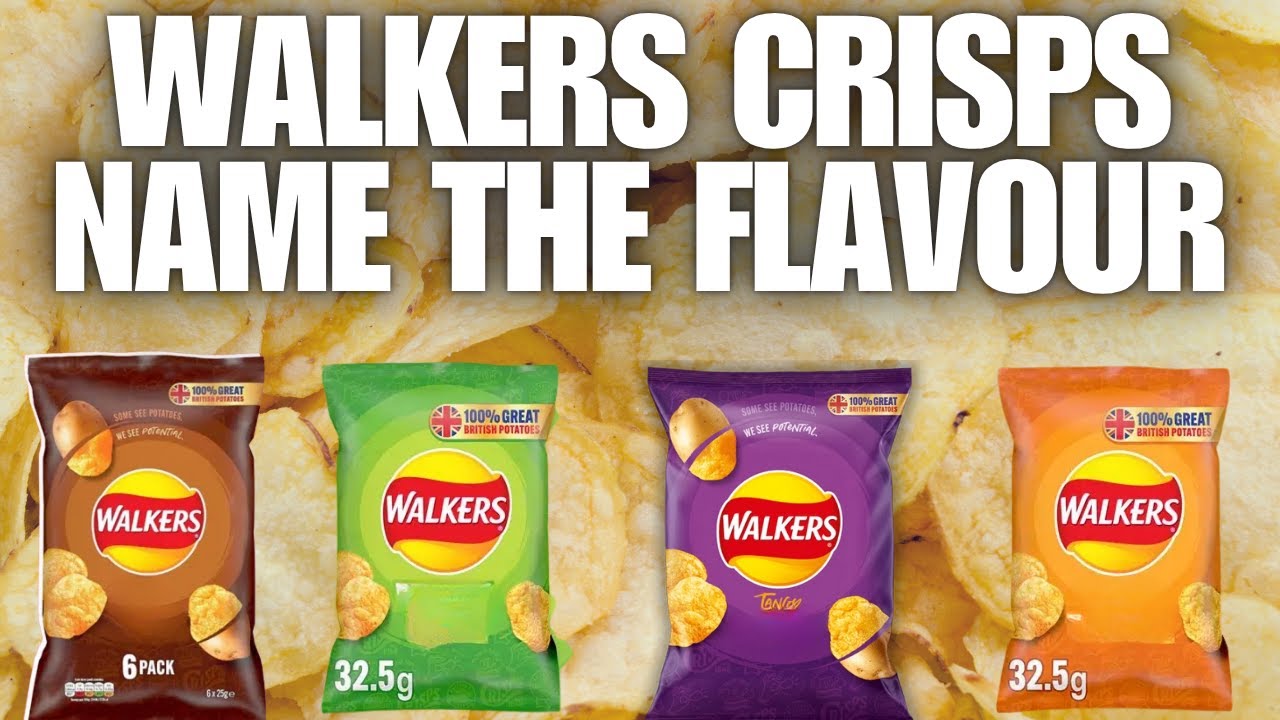 Walkers Crisps Whats The Flavour [Quiz Mix Challenge]