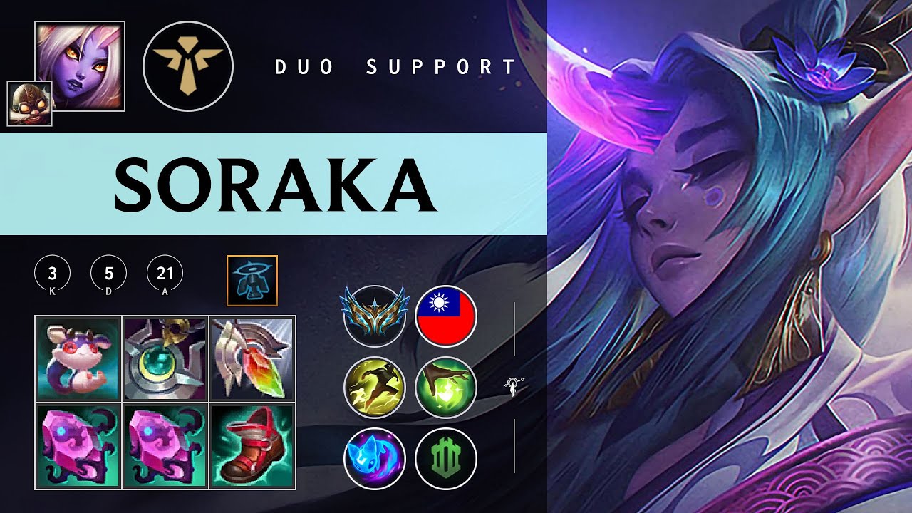 Soraka Support vs Nautilus - TW Challenger Patch 26.01