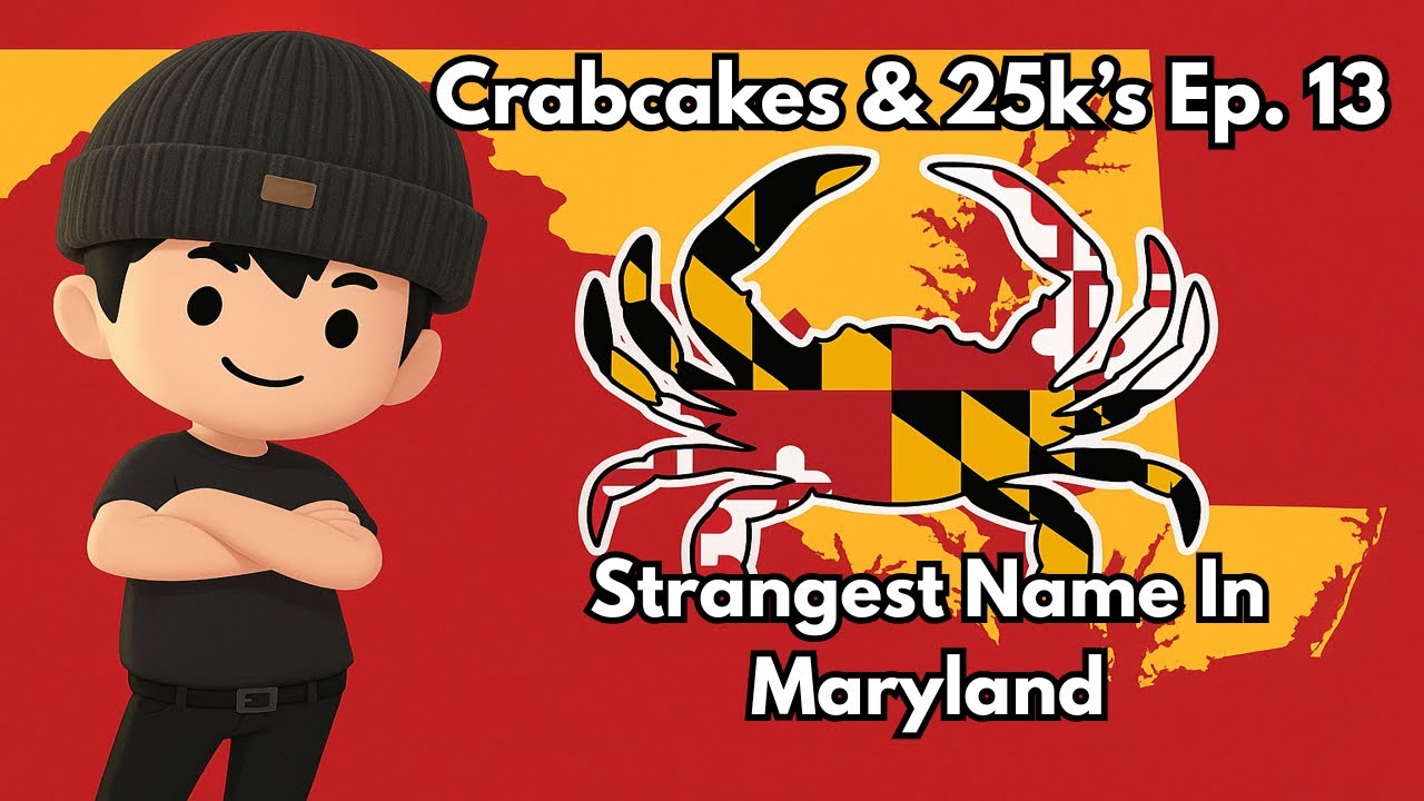 Crab Cakes & 25k's Ep 13 - Strangest Name In Maryland [Maryland 25k Challenge]