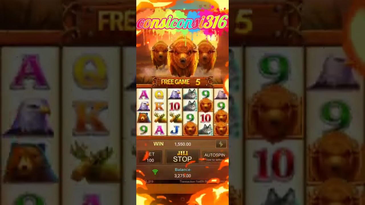 Jili - Charge Buffalo - Free Spins #consiconsi316