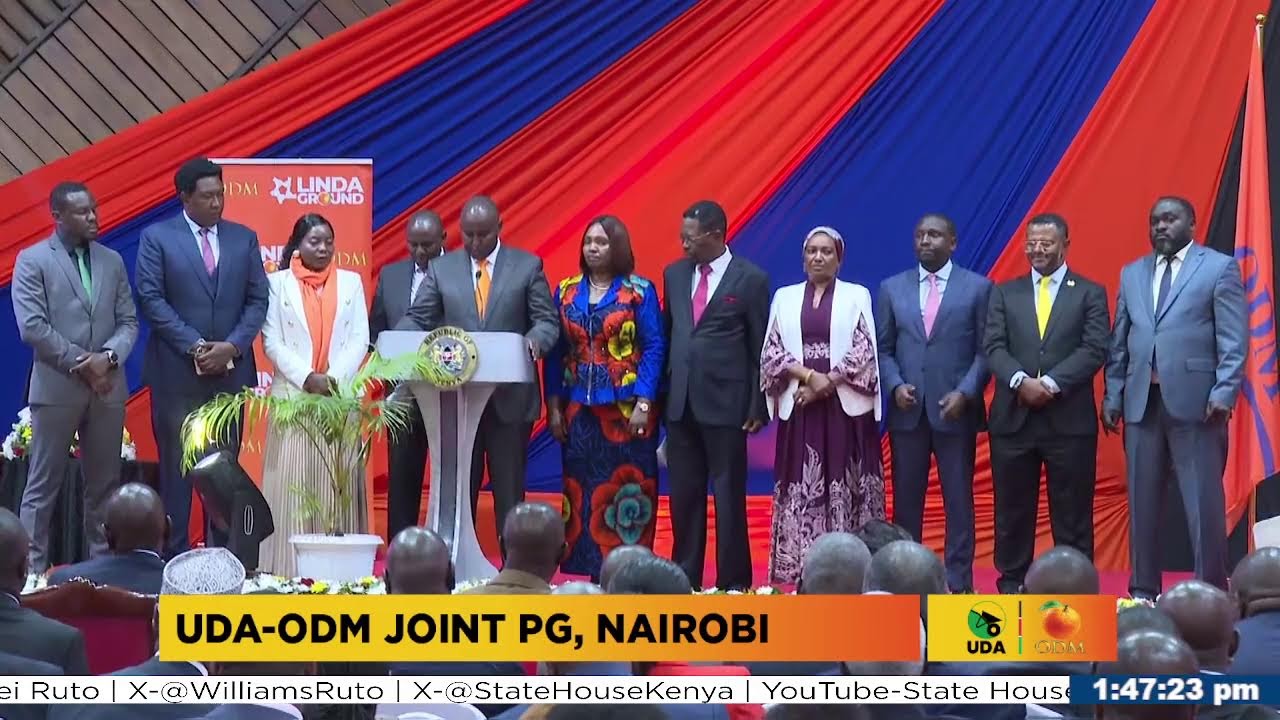 UDA - ODM Joint PG, Nairobi.