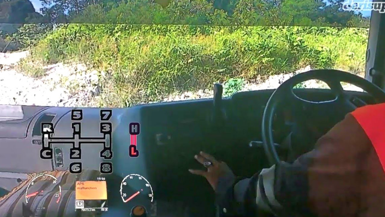 62, Scania p380, Hight low test speed | POV Driving - derisup