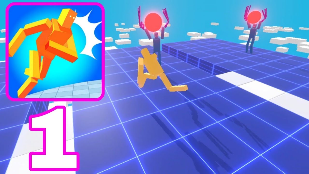 Tackle Battle: Send Them Flying - Gameplay Walkthrough Part 1 - Ragdoll Tackle Fight (Android, iOS)
