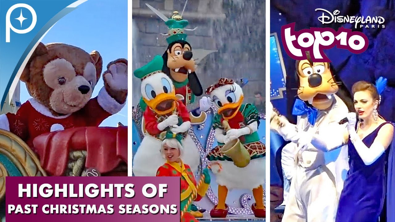 TOP 10 Highlights  | PAST CHRISTMAS SEASONS at Disneyland Paris