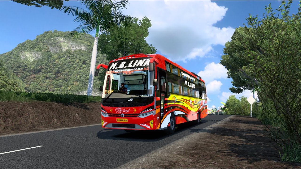 ASHOK LEYLAND SLEEPER | PRAKASH VEGA BUS | MB LINK Travels Kolhapur | ETS 2