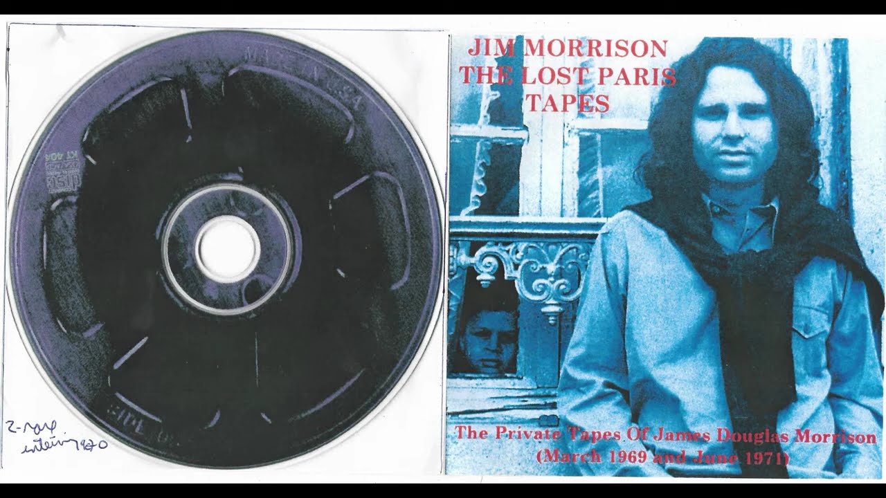 The Doors: JIM MORRISON The LOST PARIS TAPES Bootleg