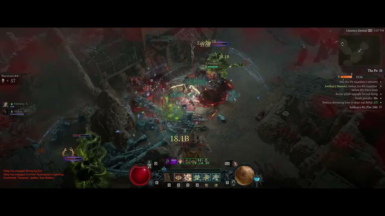 Diablo IV-Pit 100 Blassed Hammer Paladin