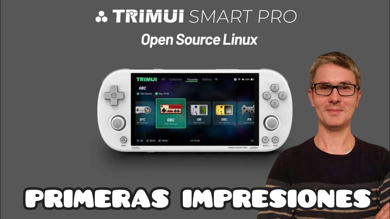TRIMUI SMART PRO - Primeras Impresiones - La consola EMULADORA de MODA #retrogaming