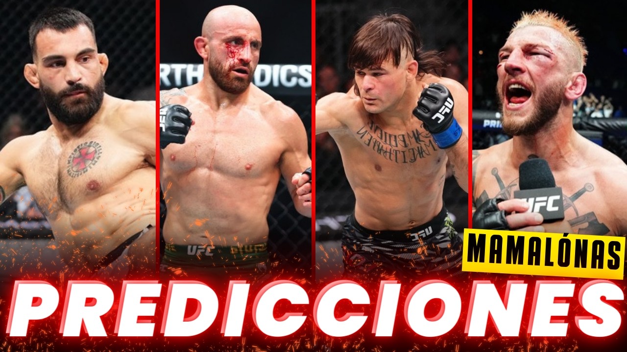UFC 325 🤑 PREDICCIONES MAMALONAS 🤑 // VOLKANOVSKI VS LOPES 2