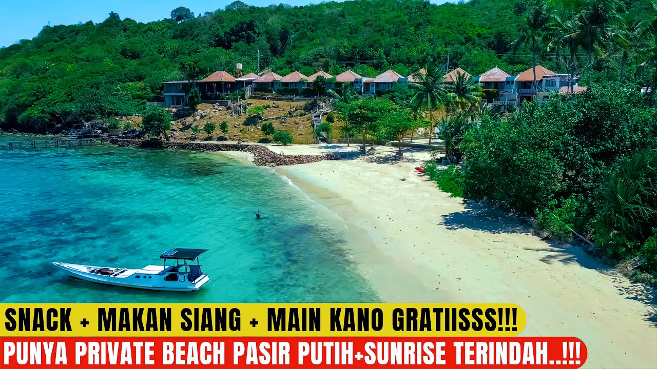 RESORT TERBAIK DAN TERINDAH DI KARIMUNJAWA..GAK ADA LAWAN..! Legon Waru Cottage Karimunjawa