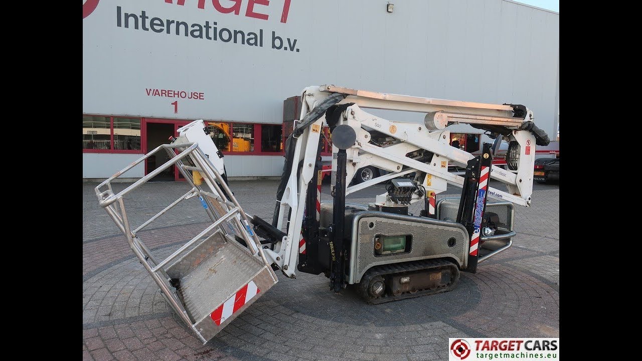 777607 OIL&STEEL OCTOPUSSY 1402 CLASSIC CRAWLER ARTICULATED BOOM LIFT PETROL 1400CM 2014 DEFECT