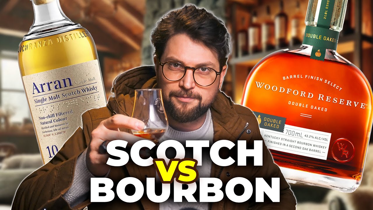 What is Whiskey vs Scotch vs Bourbon?
