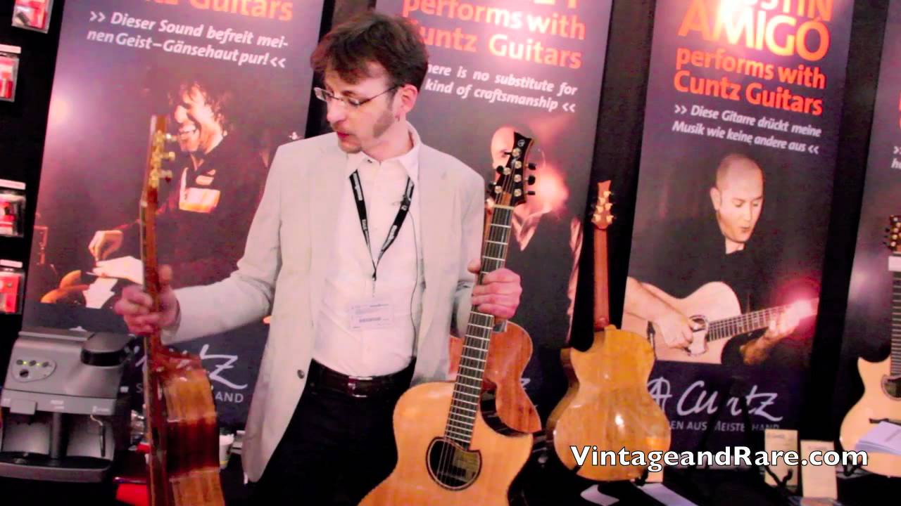 Cuntz Guitars / German Luthier / Vintage & Rare / Frankfurt 2012
