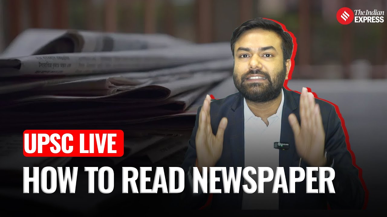 Your Queries, My Answers: How to Read Newspapers for UPSC | Manas Srivastava
