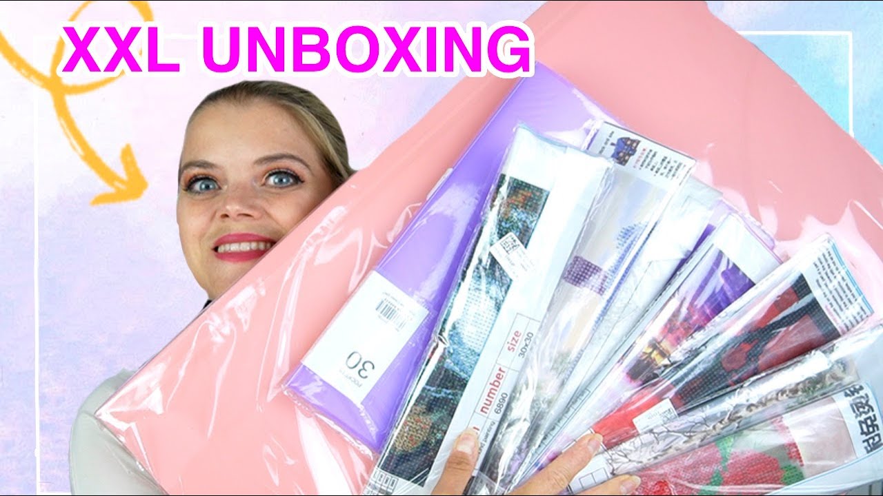 XXL DIAMOND PAINTING HAUL 💗 fansells