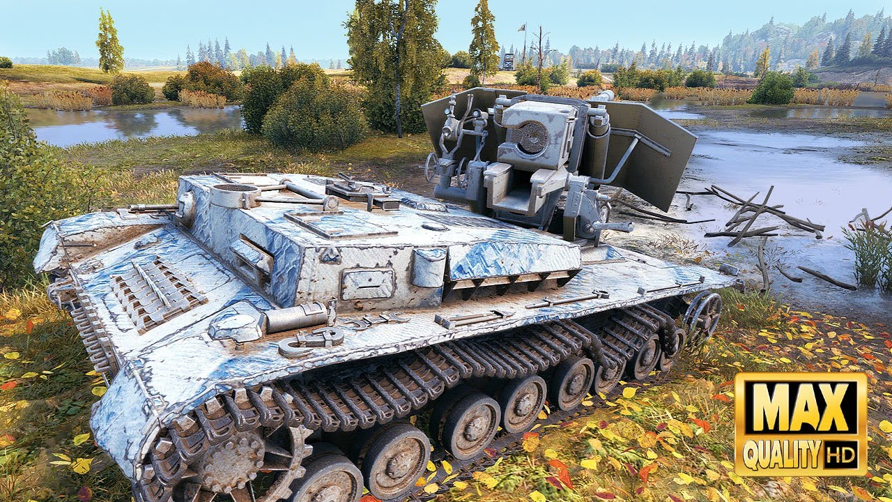 Waffenträger auf Pz. IV: Вторая по величине игра Waffenträger за всю историю — World of Tanks