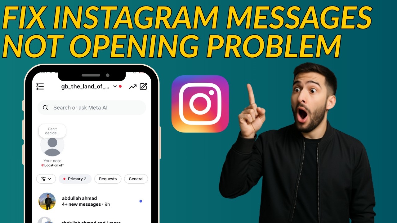 How to Fix Instagram Messages Not Opening Problem (2026)