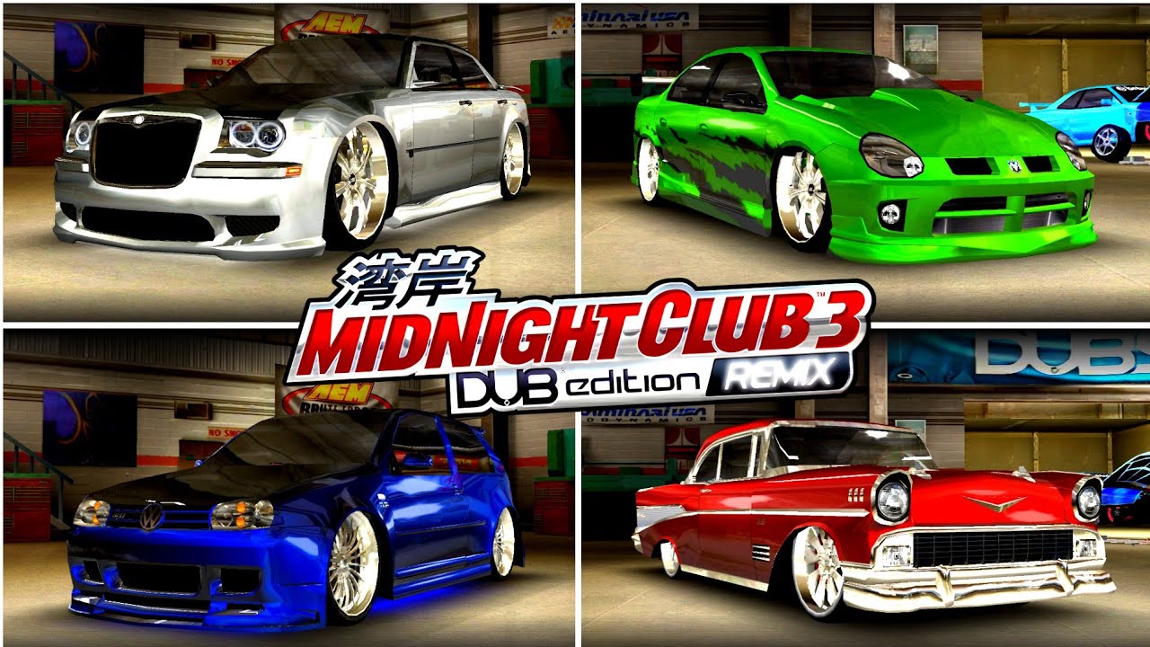 OS CARROS CLASSE D MAIS RÁPIDOS DO MIDNIGHT CLUB 3