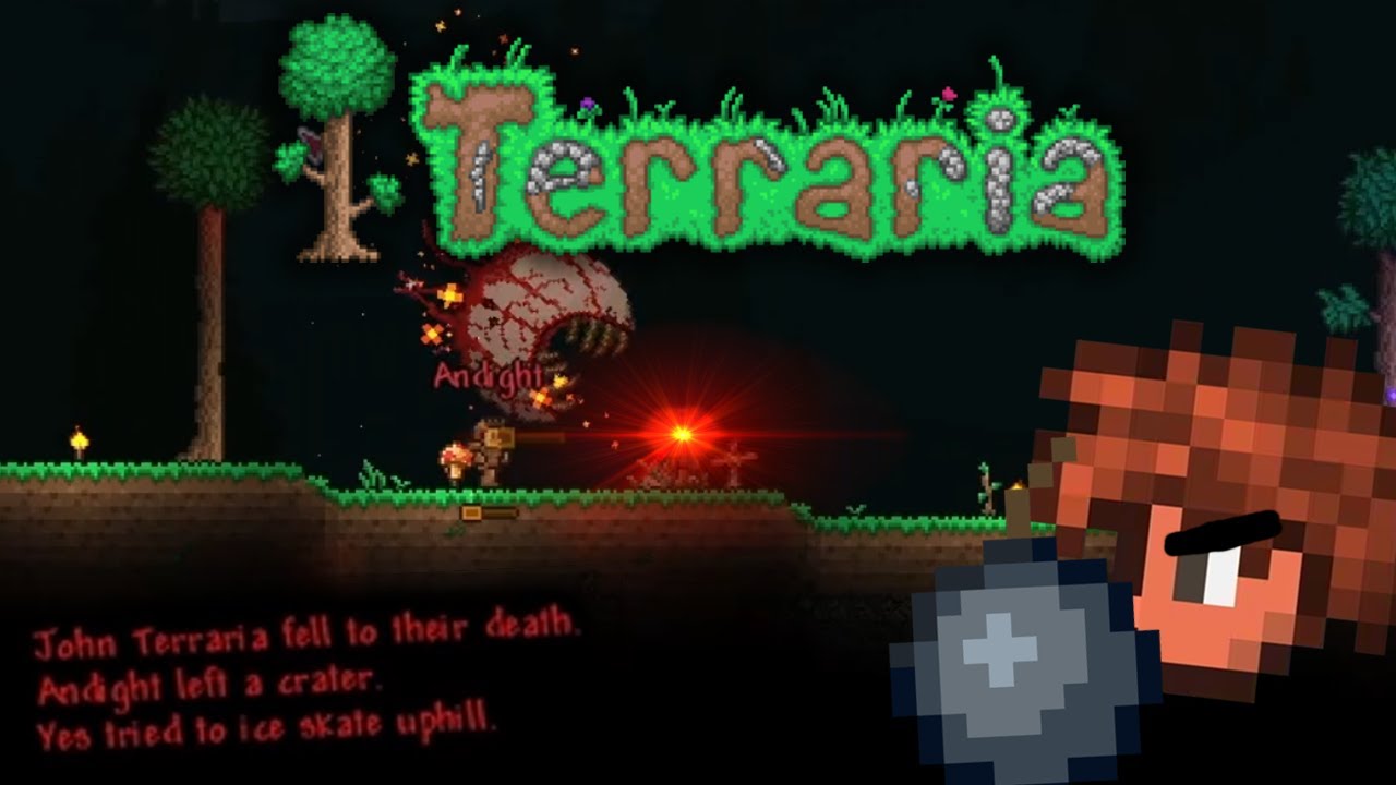 Eye of Cthulhu... (Terraria Multiplayer)