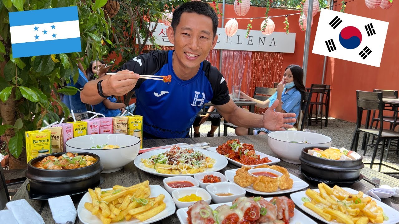 Así es la comida coreana en Honduras | Celena Restaurante 🇰🇷🇭🇳