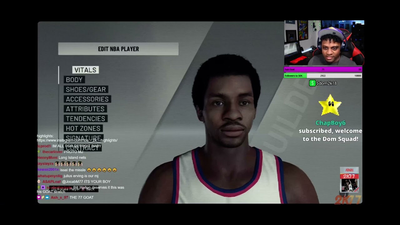 Dom2k 2k77 (1977) Sim Rosters