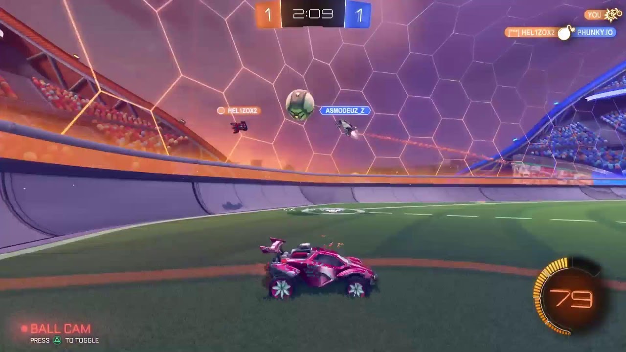 Rocket League: Hey you with the eyes and face