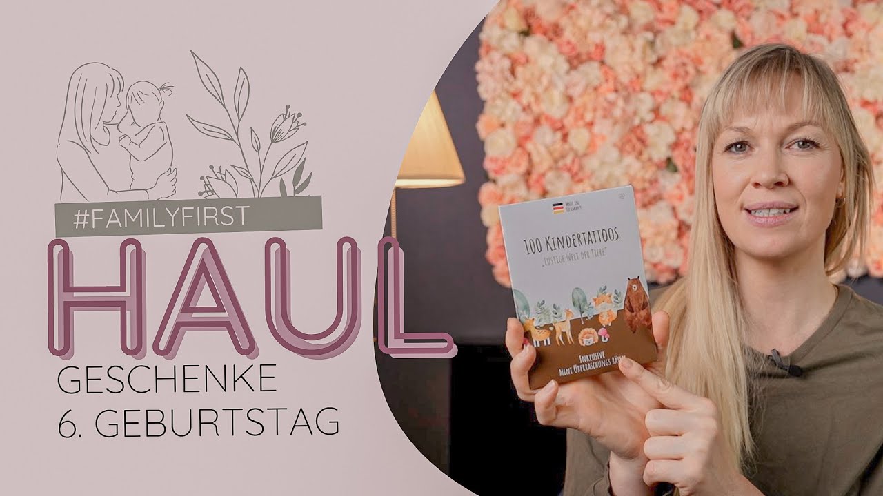 Geschenke Vlog | Liana 6. Geburtstag | Geschenke Mädchen 6