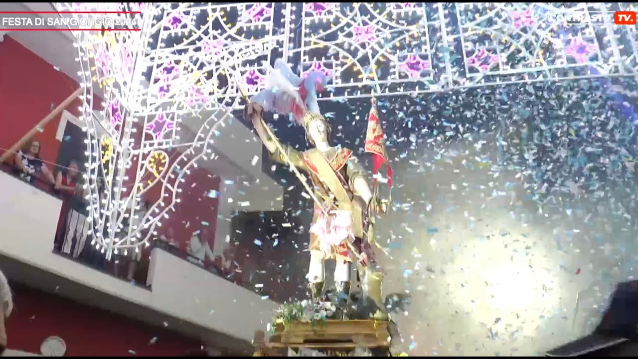Festa San Giorgio 2024, il rientro in chiesa (01.09.24)