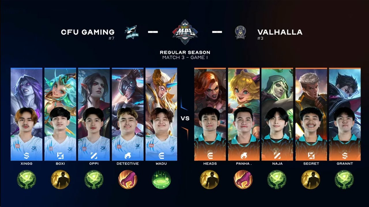 CFU Gaming Vs Valhalla Game 1, MPLKH Season 8