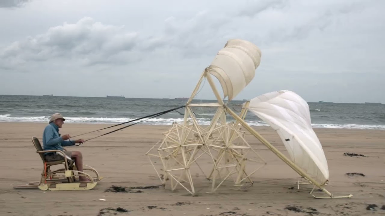 New kind of wheelchair for soft sand