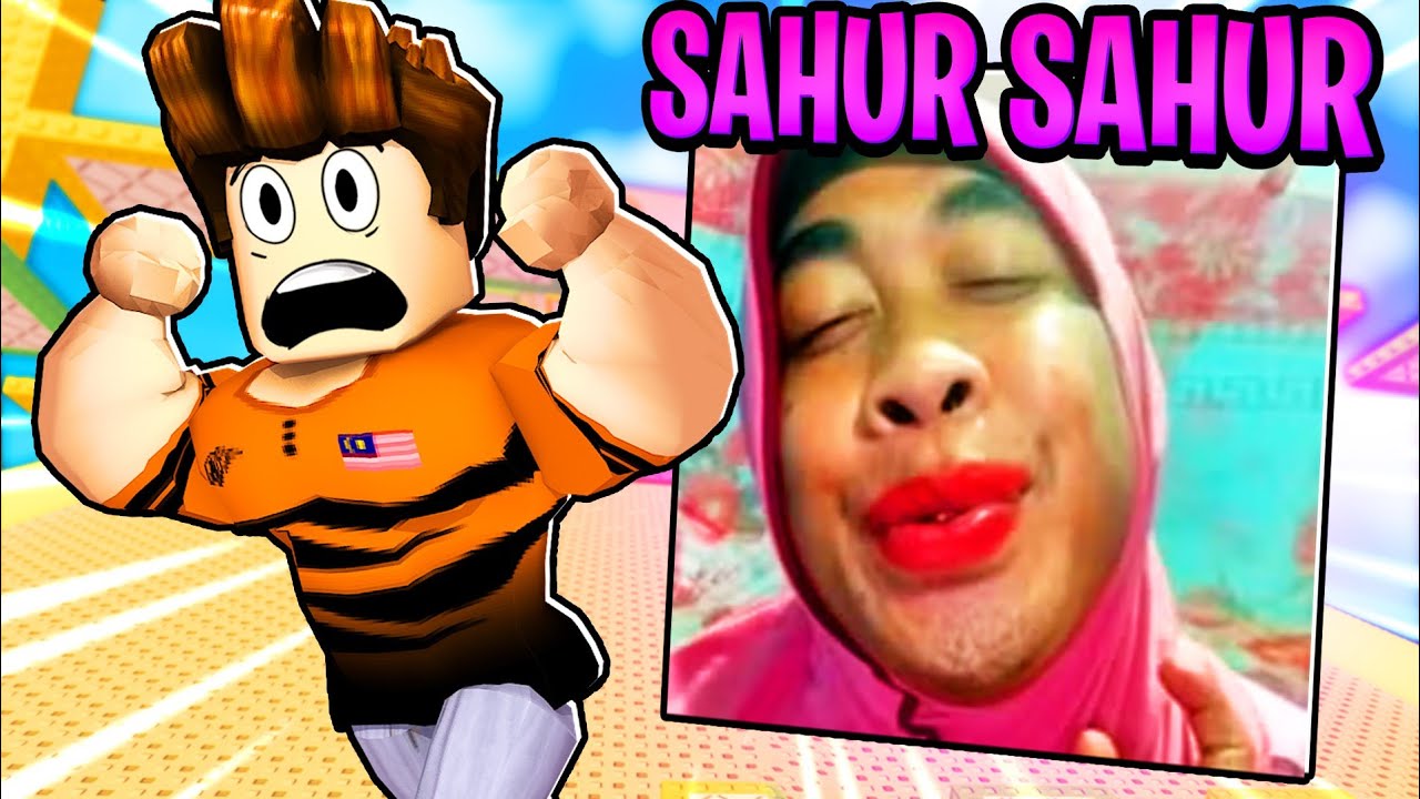 SAHURR SAHURR!!! Tak Bangun Sahur Nanti Mimi Peri Kejut!!! 🗿🗿🗿 (Roblox Malaysia)