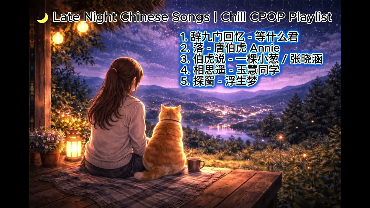 🌙 Late Night Chinese Songs | Chill CPOP Playlist nhạc hoa - nhạc trung hay