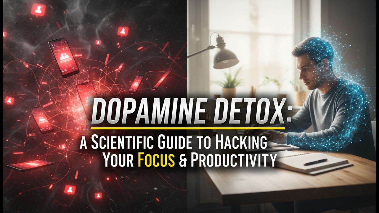 Dopamine Detox: A Scientific Guide to Hacking Your Focus & Productivity
