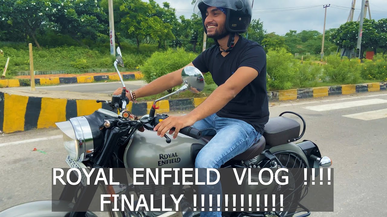 My New Royal Enfield | Classic 350 | Gunmetal Grey | Satwikk Panigrahy | Faridabad ride