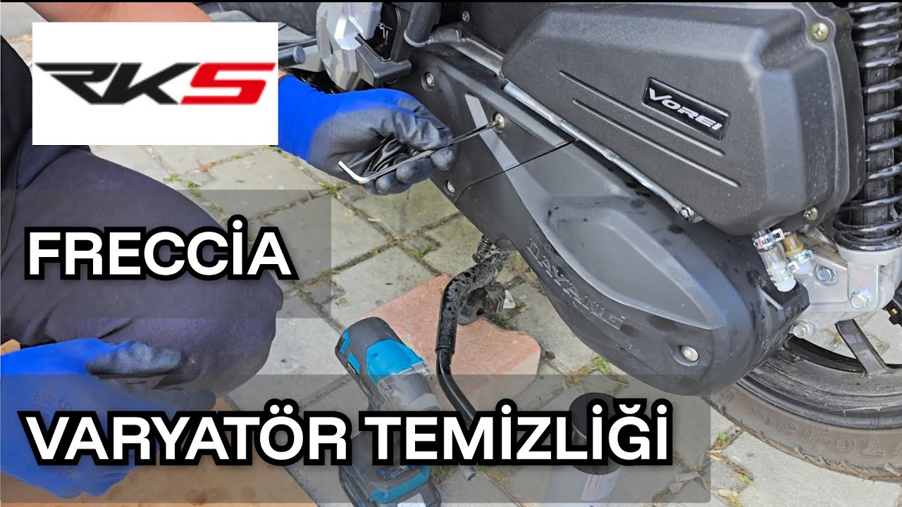 RKS FRECCİA DETAYLI VARYATÖR TEMİZLİĞİ  #rks #freccia #hayatıniçinden 