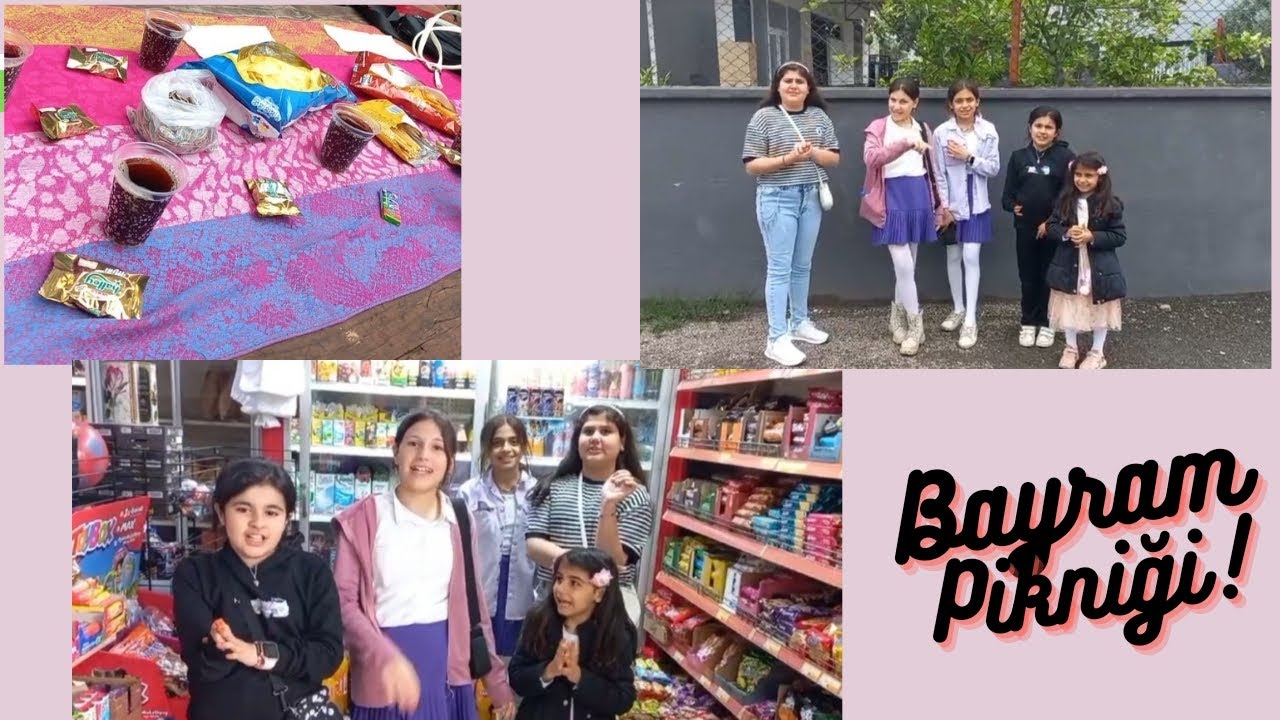KUZENLERLE BAYRAM PİKNİĞİ #bayram #piknik