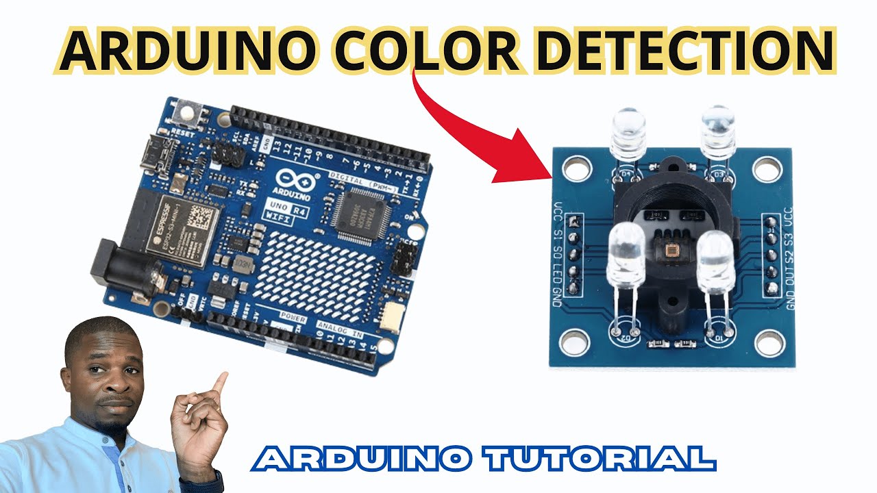 Arduino color detection project using TCS3200 