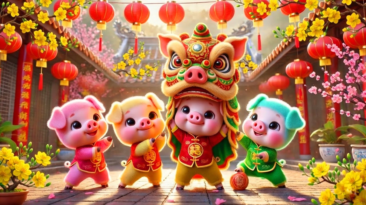 BÀI HÁT MÙA XUÂN ƠI 🌸🧨 Ca Nhạc Xuân Thiếu Nhi 4K Remix Bé Nghe Là Nhảy Múa Ca Hát Theo Nhịp