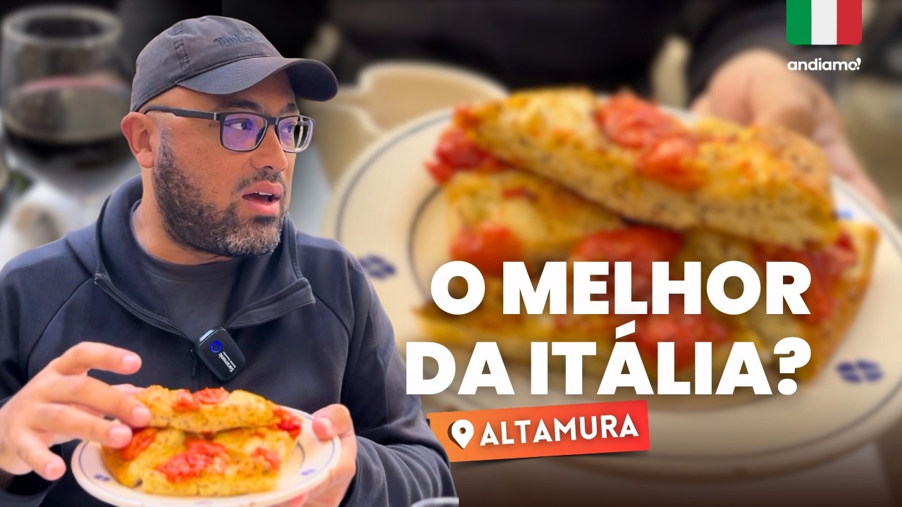 O melhor p&atilde;o da IT&Aacute;LIA est&aacute; aqui? Altamura surpreende | Andiamo Puglia!