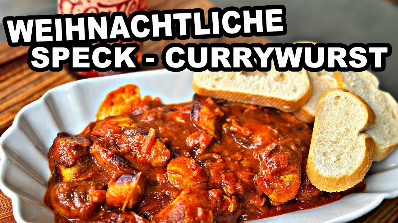 Weihnachtliche Speck Currywurst wahnsinnig lecker | The BBQ BEAR
