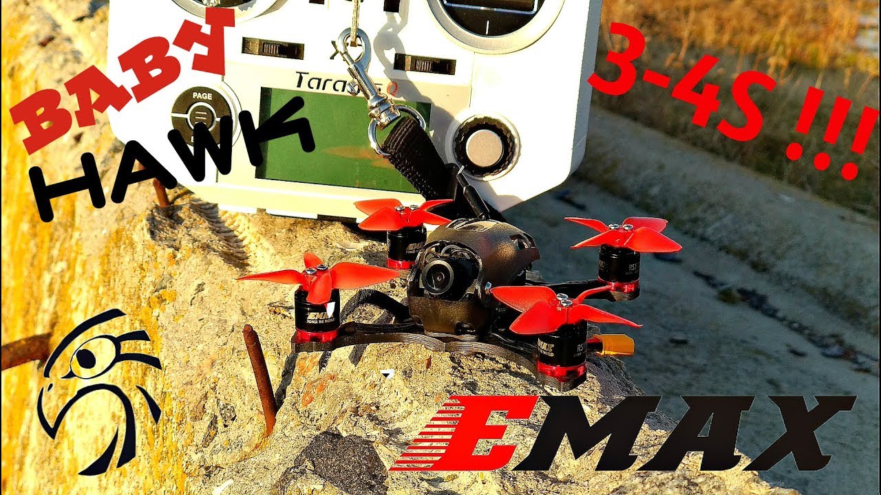 Emax Babyhawk-R Адская блоха! Лучший мелкоквадр.