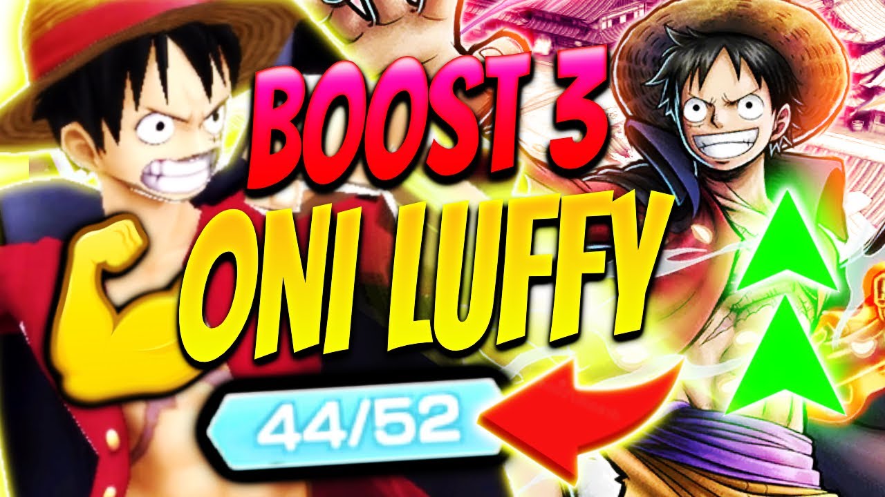 BOOST 3 ONIGASHIMA LUFFY MOST DANGEROUS GREEN UNIT IN RED EX AKAINU META| ONE PIECE BOUNTY RUSH