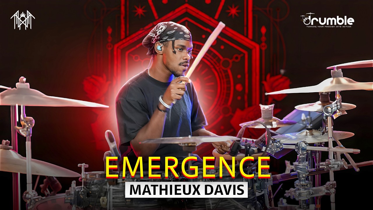 Sleep Token – Emergence (Drum Cover by Mathieux Davis)