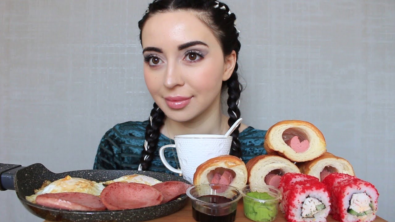 КАВКАЗСКИЕ ТРАДИЦИИ НА СВАДЬБАХ / MUKBANG Завтрак Ayka Emilly