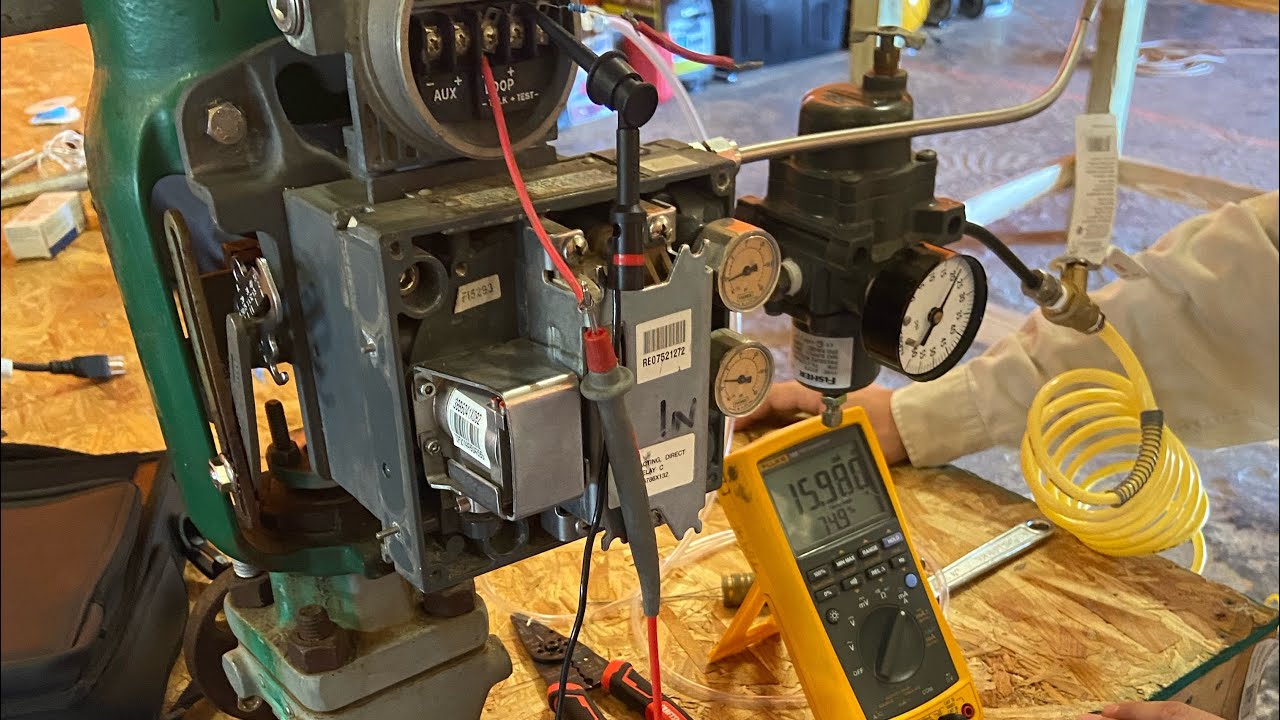 Loop check test on a DP flow transmitter