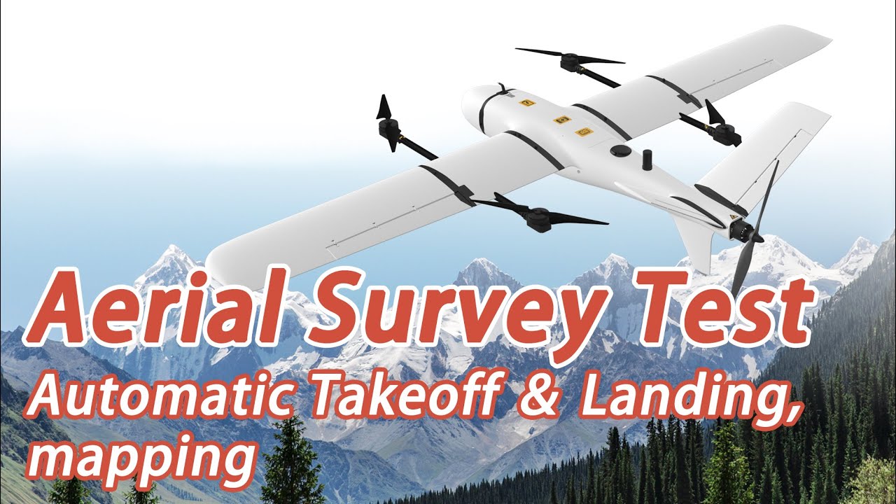 Hero VTOL UAV Assembly & Commissioning Guide13——Automatic take-off and landing and mapping test